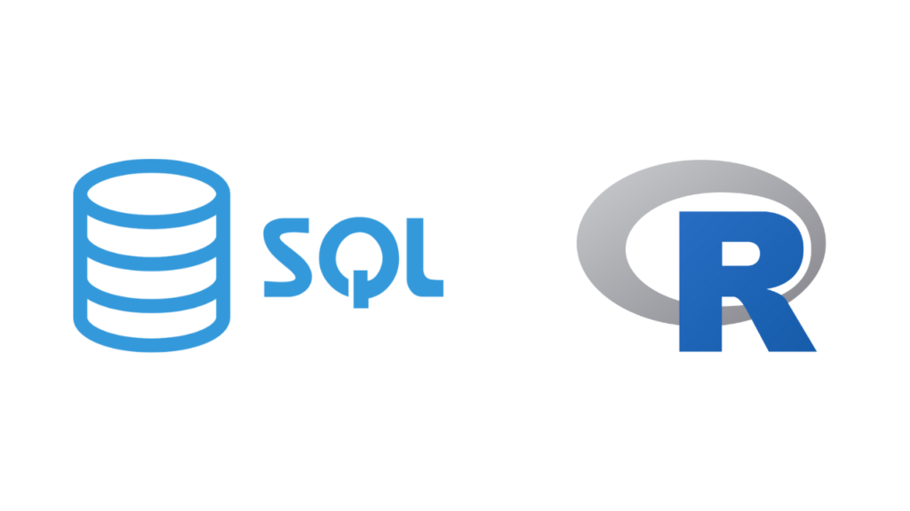 SQL and R Logo